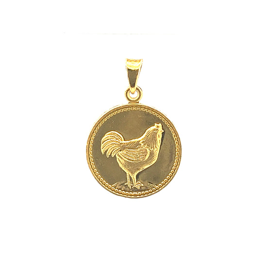 Load image into Gallery viewer, GOLD PENDANT ( 24K ) ( 3.83g ) - P003298 Chain sold separately
