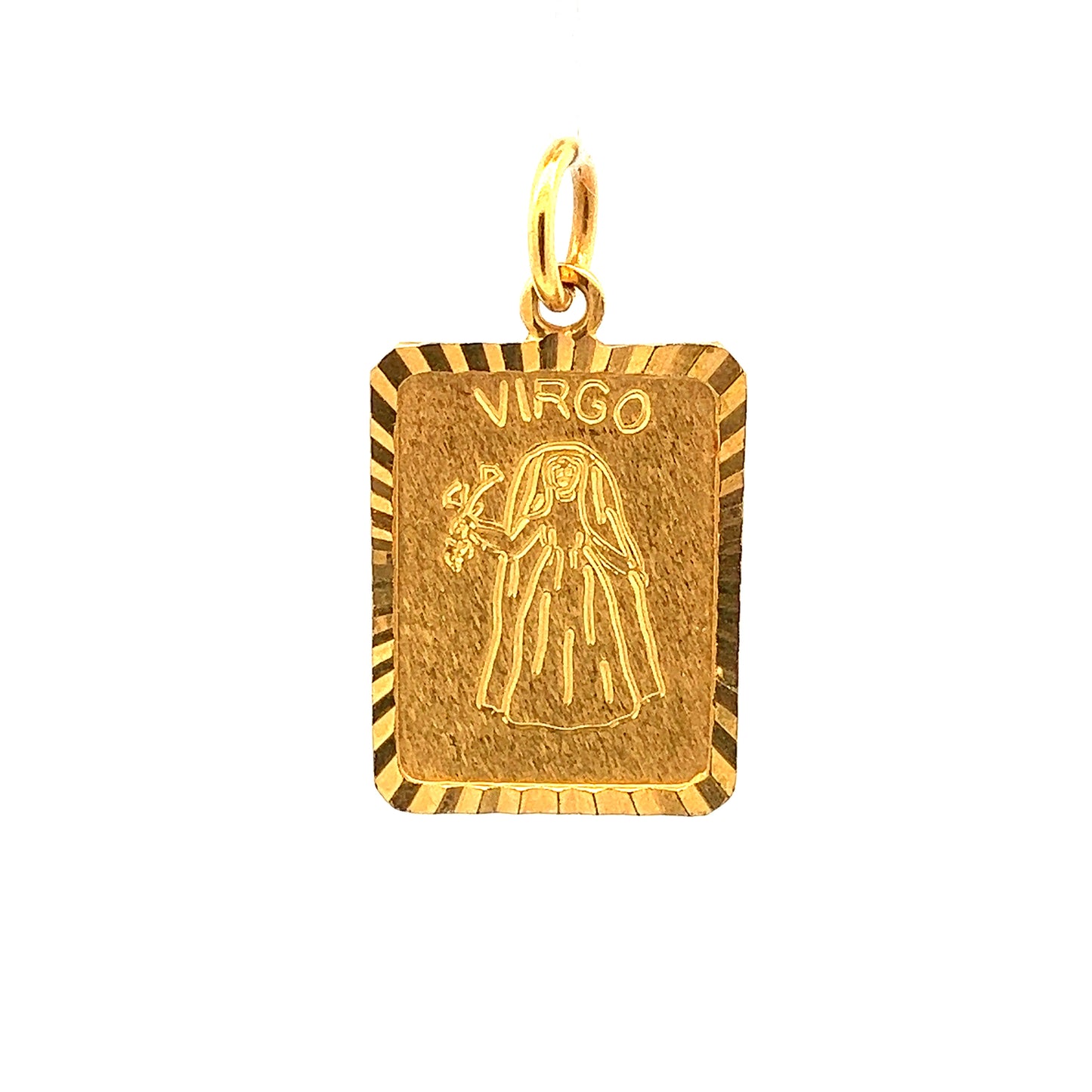 Load image into Gallery viewer, GOLD PENDANT ( 22K ) ( 3.11g ) - P003157 Chain sold separately
