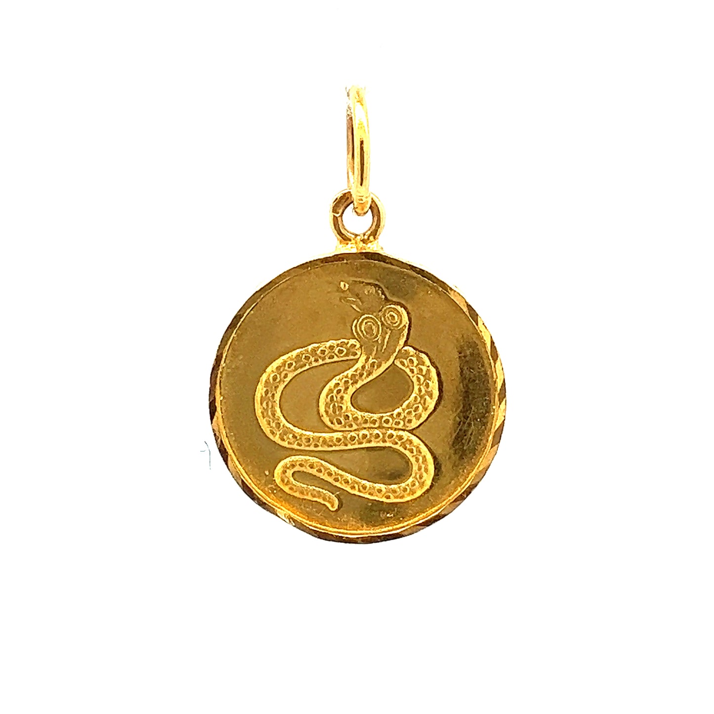 Load image into Gallery viewer, GOLD PENDANT ( 22K ) ( 2.12g ) - P003341 Chain sold separately
