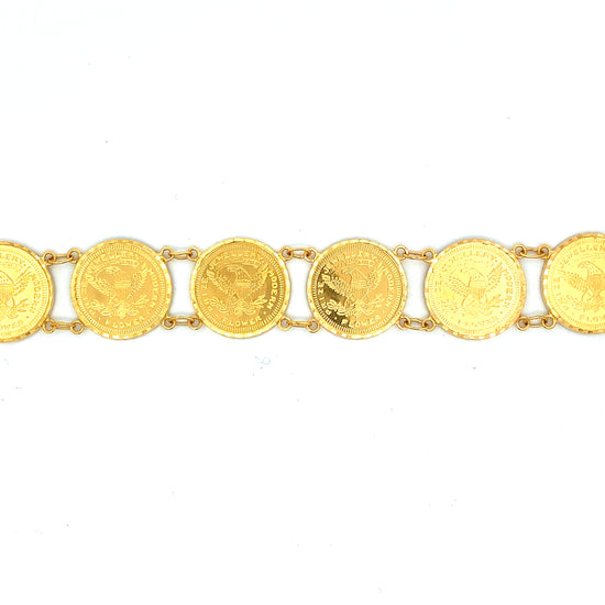 22K GOLD BRACELET - P003606