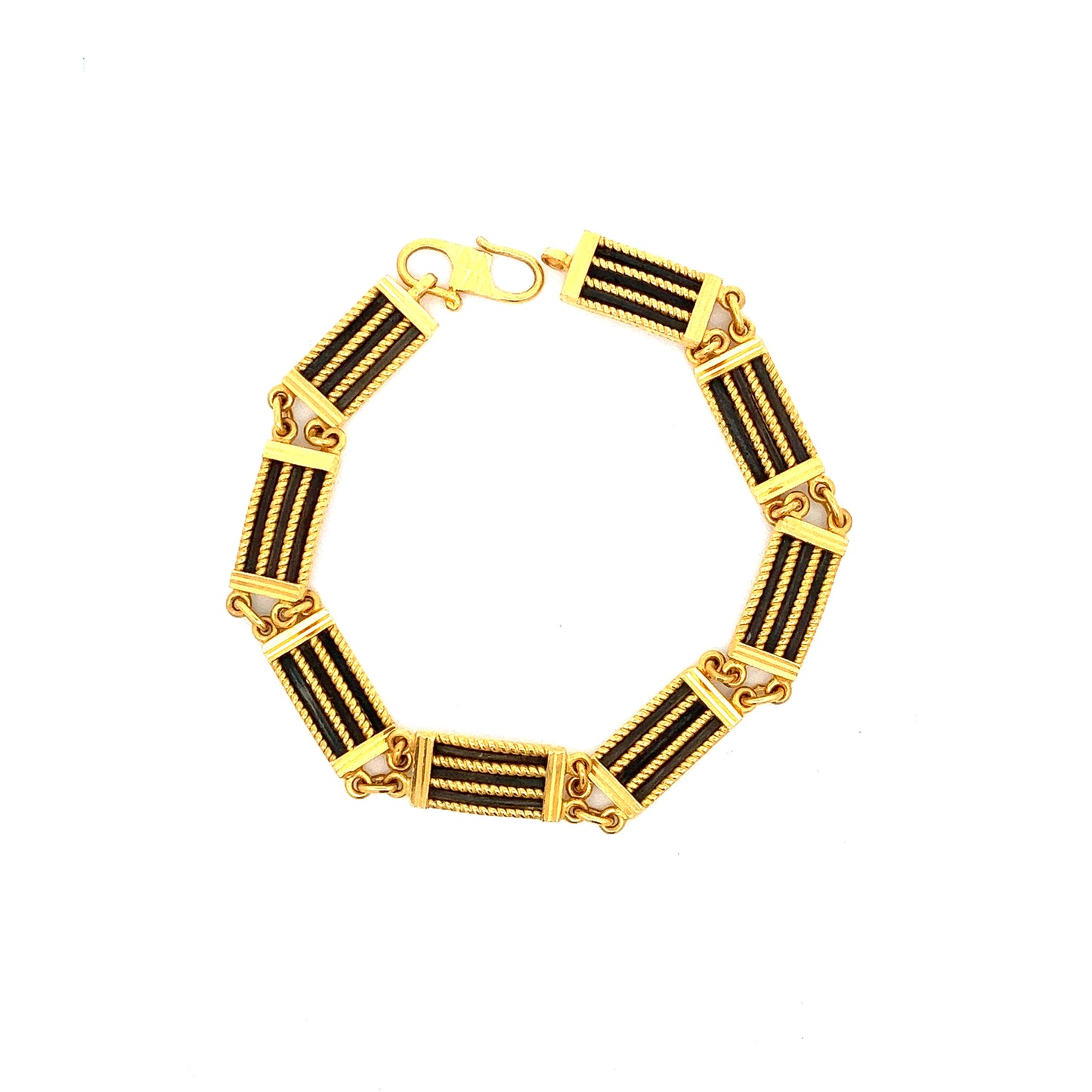 Load image into Gallery viewer, 22K GOLD STONE BRACELET - P003231
