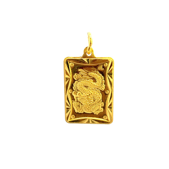 GOLD PENDANT ( 24K ) ( 5.08g ) - P002377 Chain sold separately