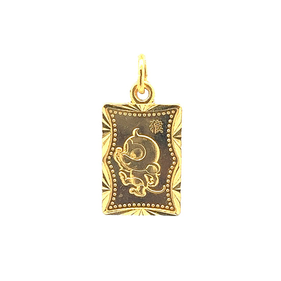 GOLD PENDANT ( 24K ) ( 3.03g ) - P002546 Chain sold separately