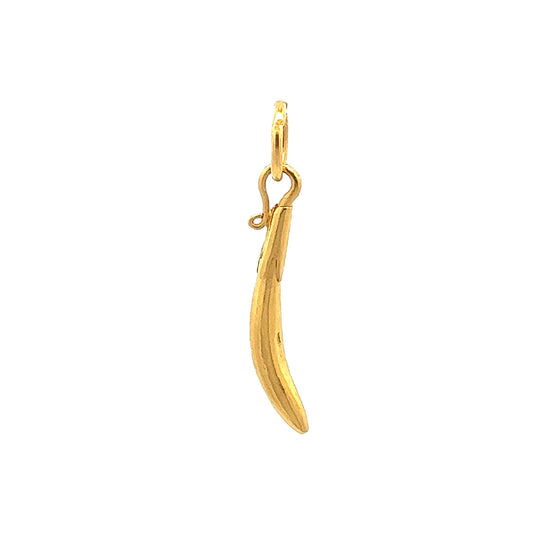 Load image into Gallery viewer, GOLD PENDANT ( 22K ) ( 1.66g ) - P002324 Chain sold separately
