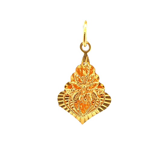 Load image into Gallery viewer, GOLD PENDANT ( 22K ) ( 2.26g ) - P002995 Chain sold separately
