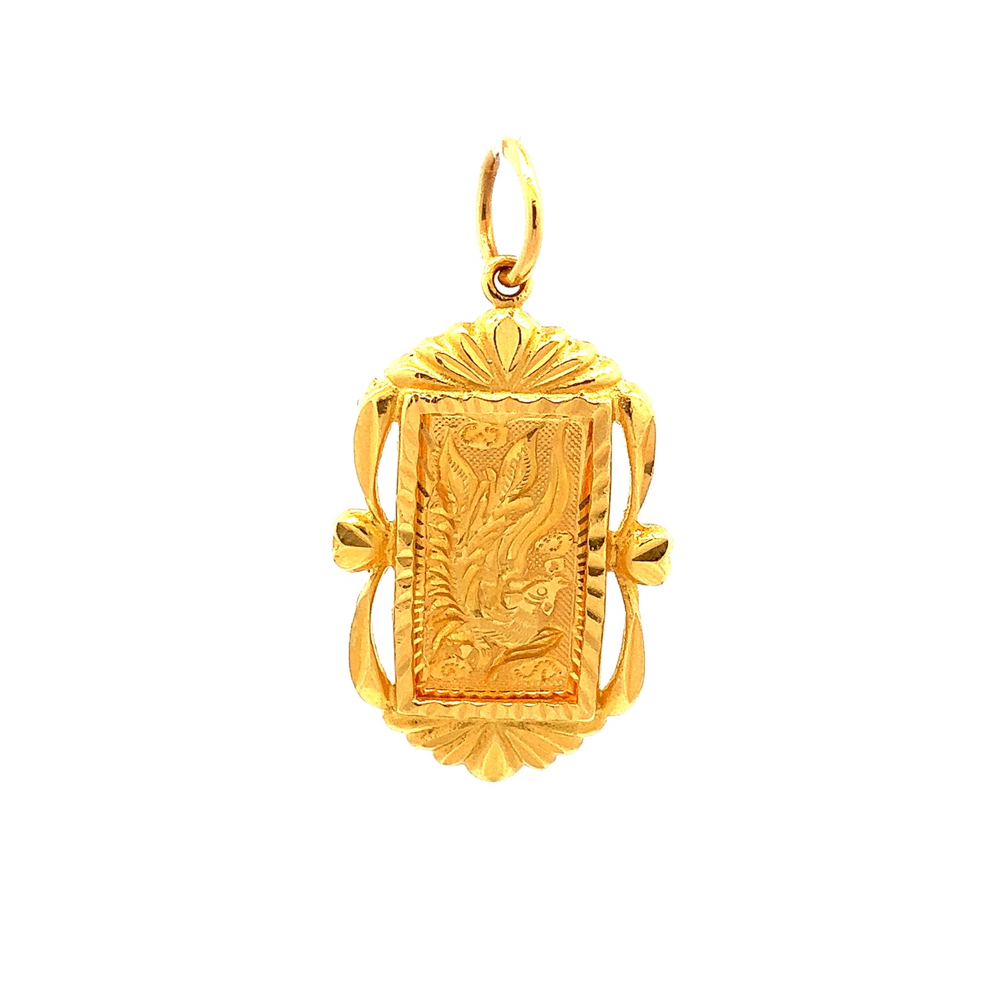 Load image into Gallery viewer, GOLD PENDANT ( 22K ) ( 4.28g ) - P002523 Chain sold separately

