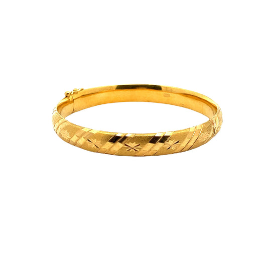 Load image into Gallery viewer, GOLD BANGLE ( 22K ) - P002539
