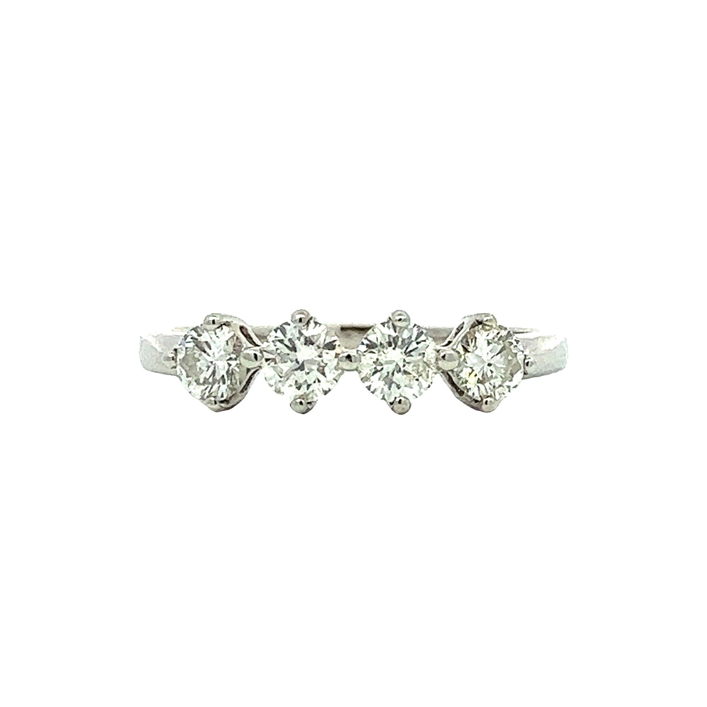 Load image into Gallery viewer, WHITE GOLD DIAMOND RING ( 18K ) - P002954
