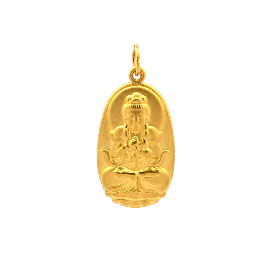 GOLD PENDANT ( 24K ) ( 4.34g ) - P001955 Chain sold separately
