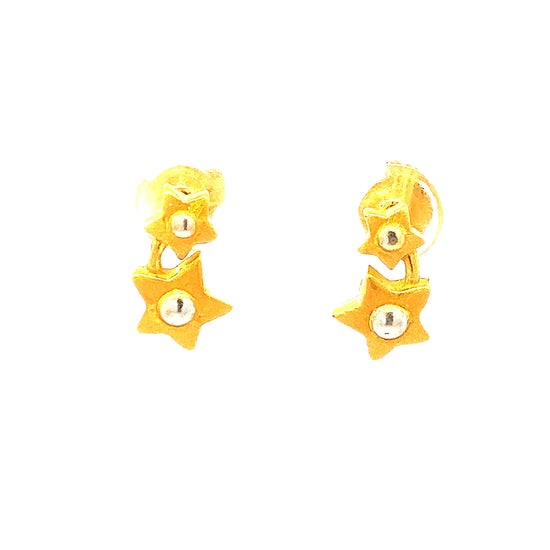Load image into Gallery viewer, GOLD EARRINGS ( 22K ) - P001478
