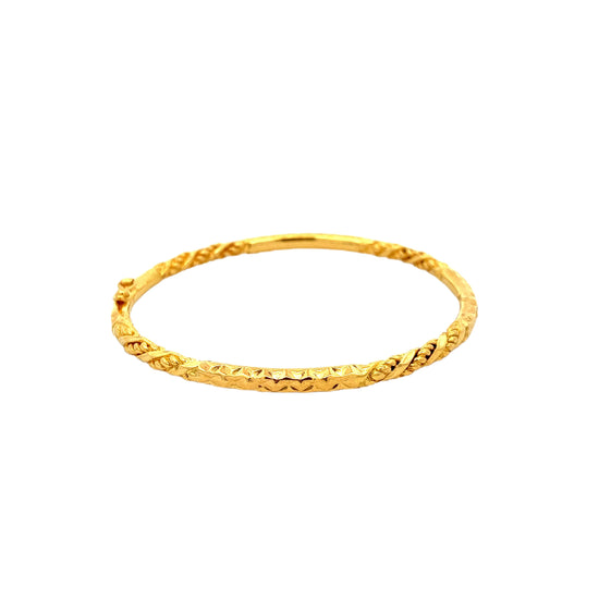 Load image into Gallery viewer, GOLD BANGLE ( 22K ) - P001782
