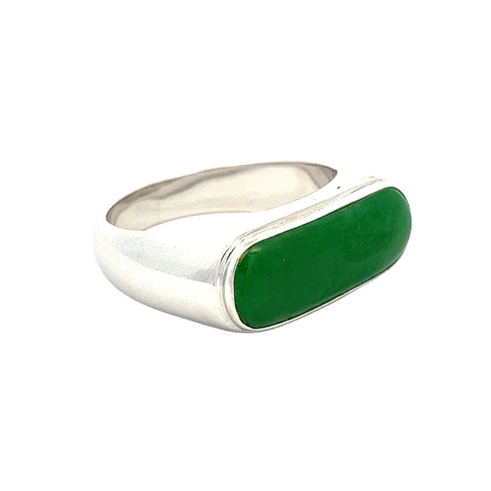 Load image into Gallery viewer, WHITE GOLD STONE RING ( 18K ) - P001497
