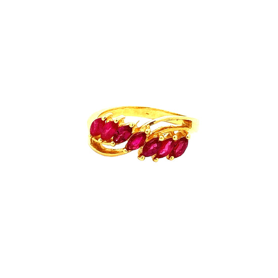 Load image into Gallery viewer, GOLD STONE RING ( 18K ) - P001602
