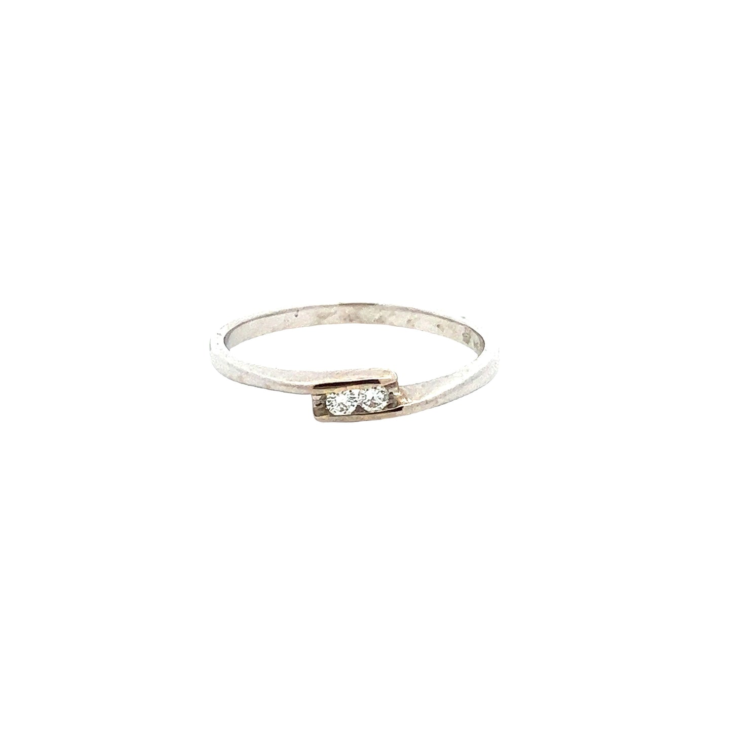 Load image into Gallery viewer, WHITE GOLD BRILLIANT RING ( 18K ) - P001164
