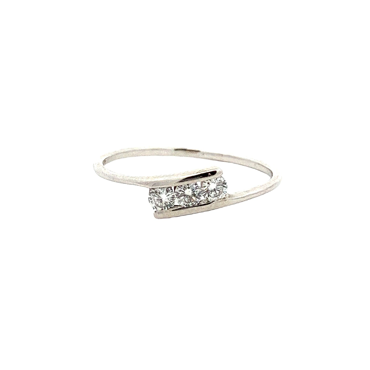 Load image into Gallery viewer, WHITE GOLD BRILLIANT RING ( 18K ) - P001216
