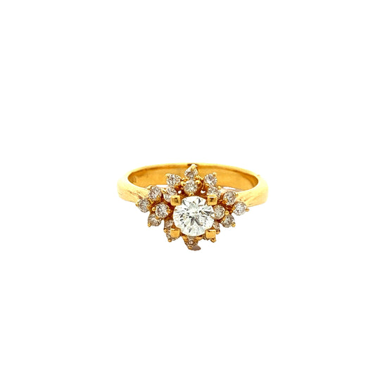 Load image into Gallery viewer, GOLD BRILLIANT RING ( 20K ) - P000564
