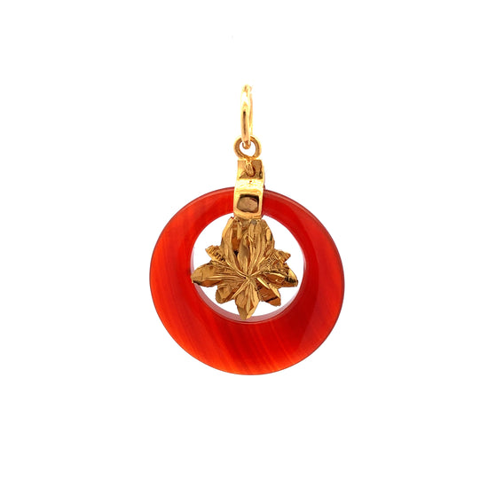 GOLD STONE PENDANT ( 20K ) ( 2.74g ) - P000932 Chain sold separately
