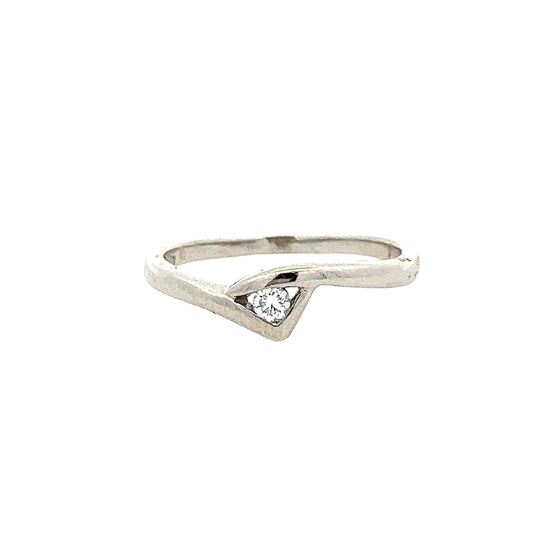 Load image into Gallery viewer, WHITE GOLD BRILLIANT RING ( 18K ) - P000459
