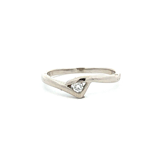 Load image into Gallery viewer, WHITE GOLD BRILLIANT RING ( 18K ) - P000459
