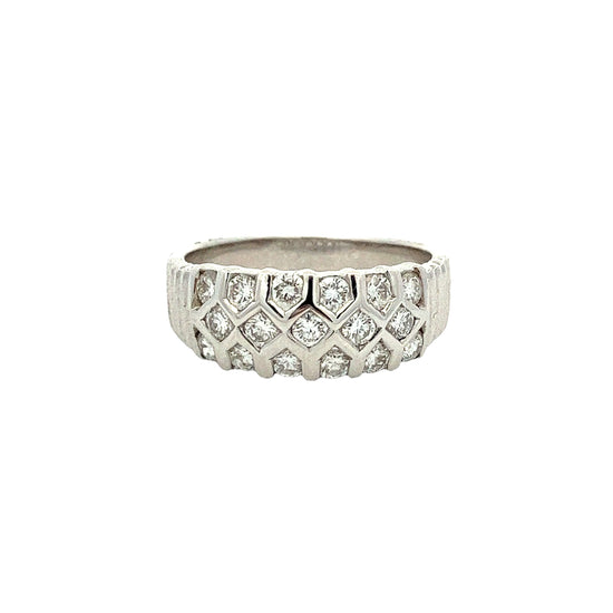 Load image into Gallery viewer, WHITE GOLD BRILLIANT RING ( 18K ) - P000045
