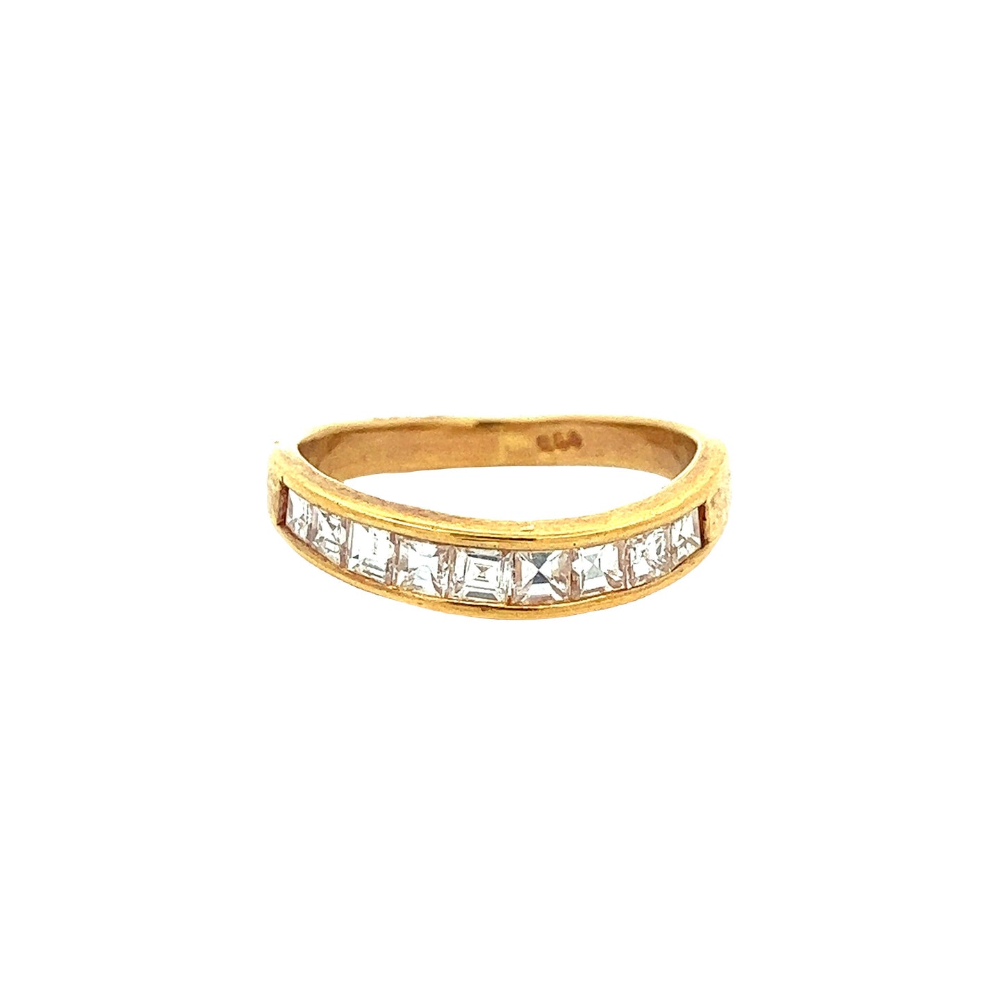 Load image into Gallery viewer, GOLD DIAMOND RING ( 20K ) - P000049
