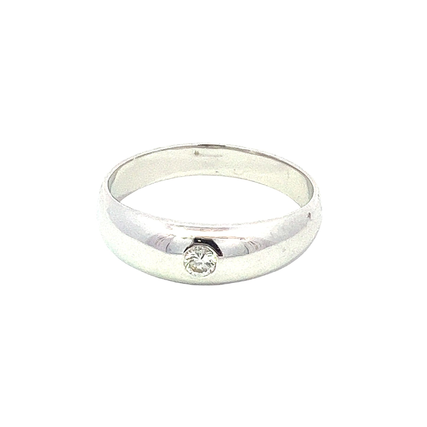 Load image into Gallery viewer, 18K WHITE GOLD DIAMOND RING - P000090
