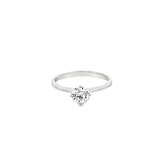18K WHITE GOLD DIAMOND RING - P000210