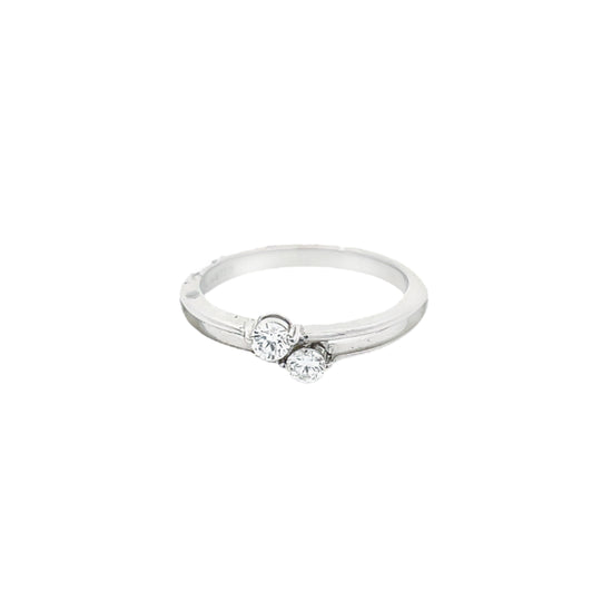 Load image into Gallery viewer, WHITE GOLD BRILLIANT RING ( 18K ) - P000218
