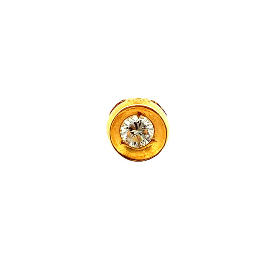 GOLD DIAMOND PENDANT ( 20K ) ( 0.89g ) - P000109 Chain sold separately