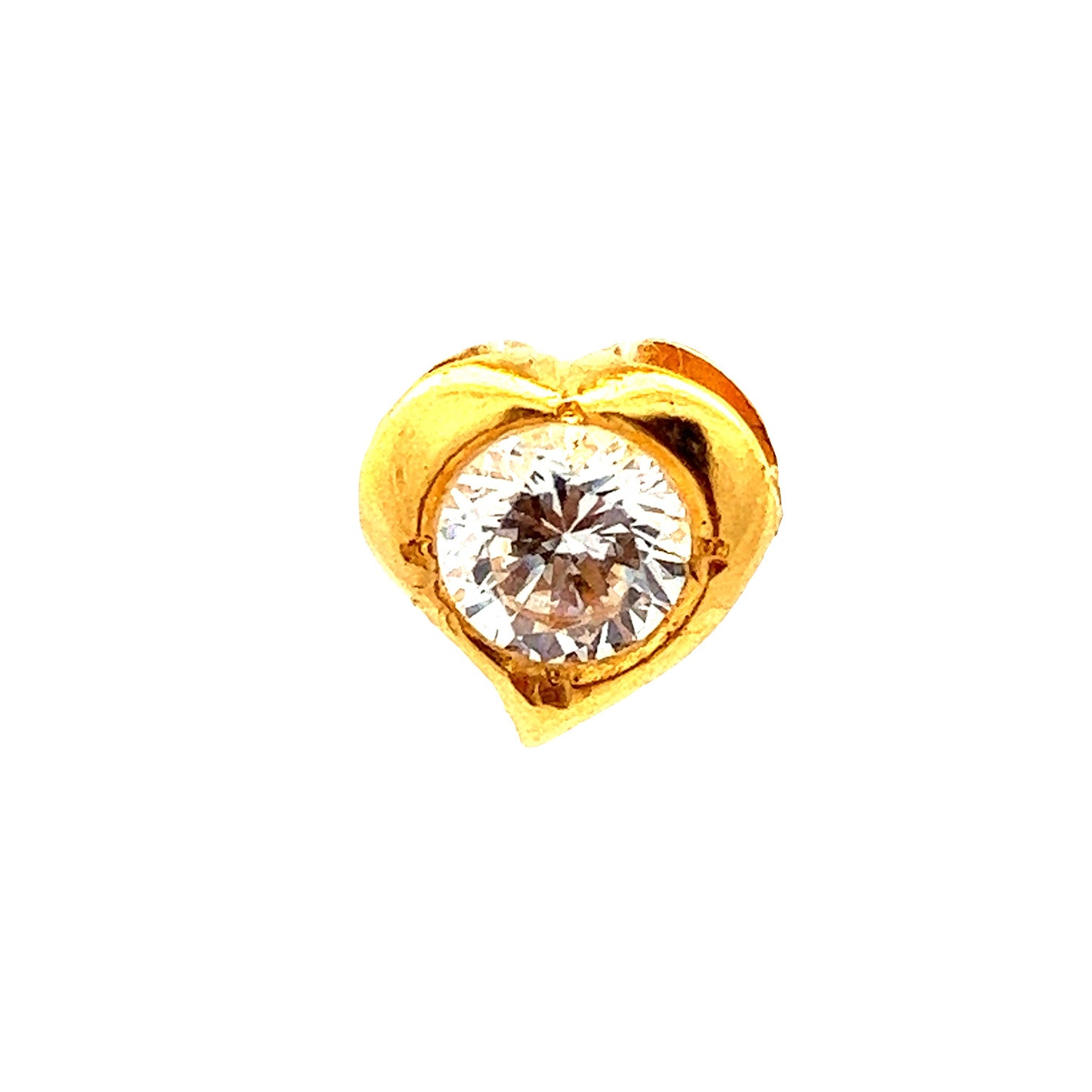 Load image into Gallery viewer, GOLD STONE PENDANT ( 20K ) ( 1.22g ) - P000229 Chain sold separately
