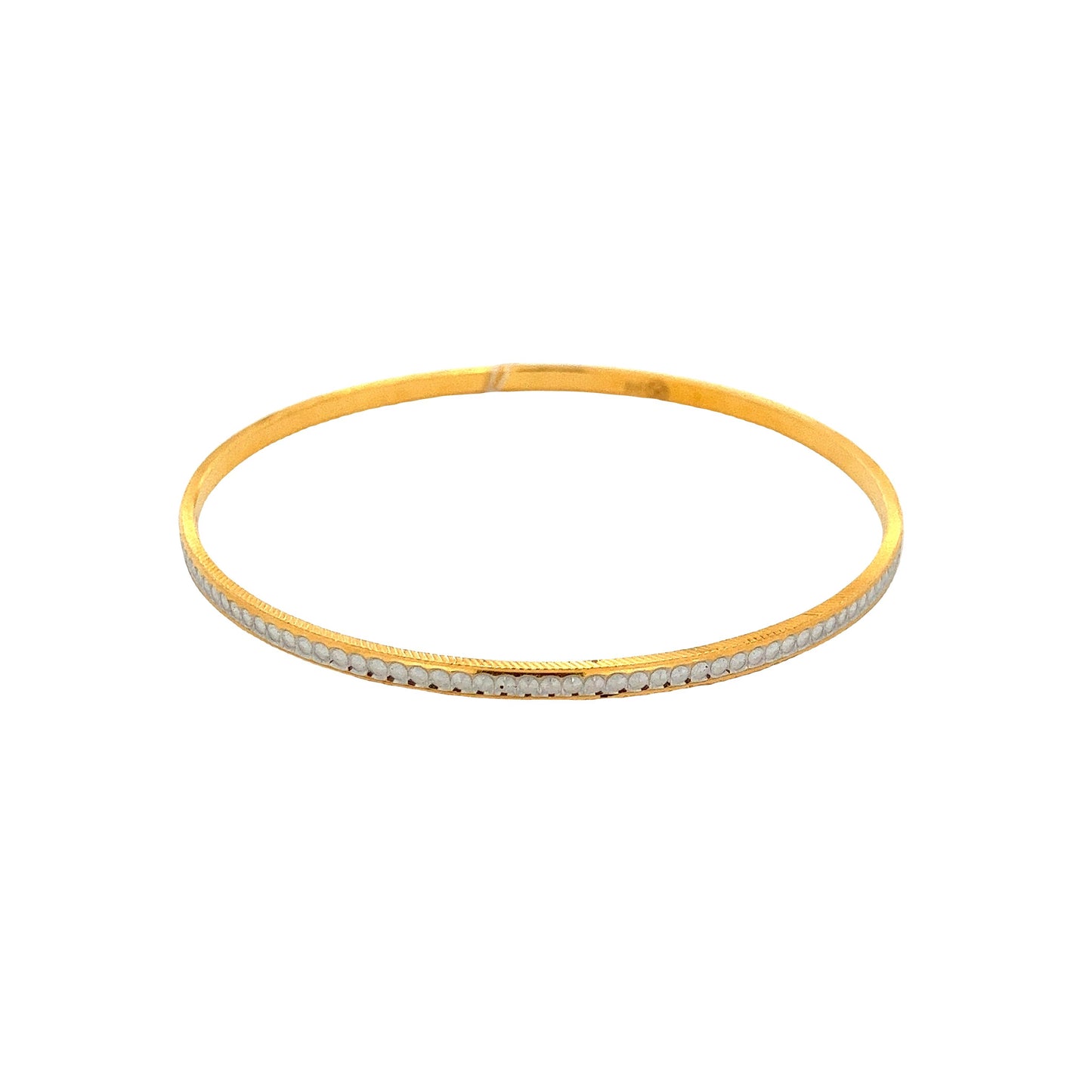 22K GOLD BANGLE - 0003701