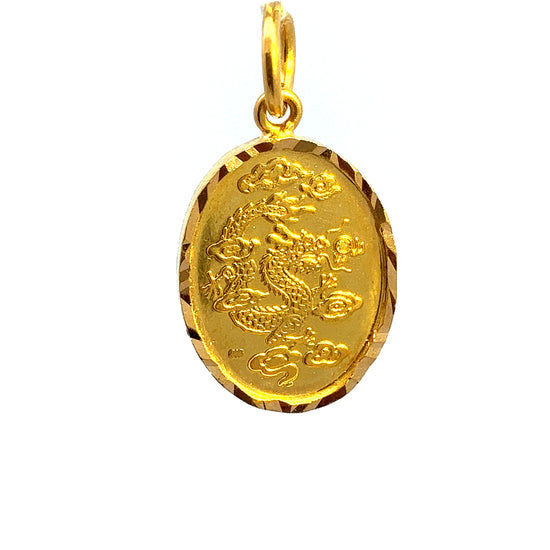 GOLD PENDANT ( 22K ) ( 2.54g ) - 0003153 Chain sold separately