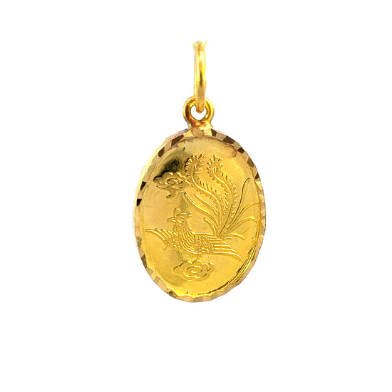 Load image into Gallery viewer, GOLD PENDANT ( 22K ) ( 2.47g ) - 0003141 Chain sold separately
