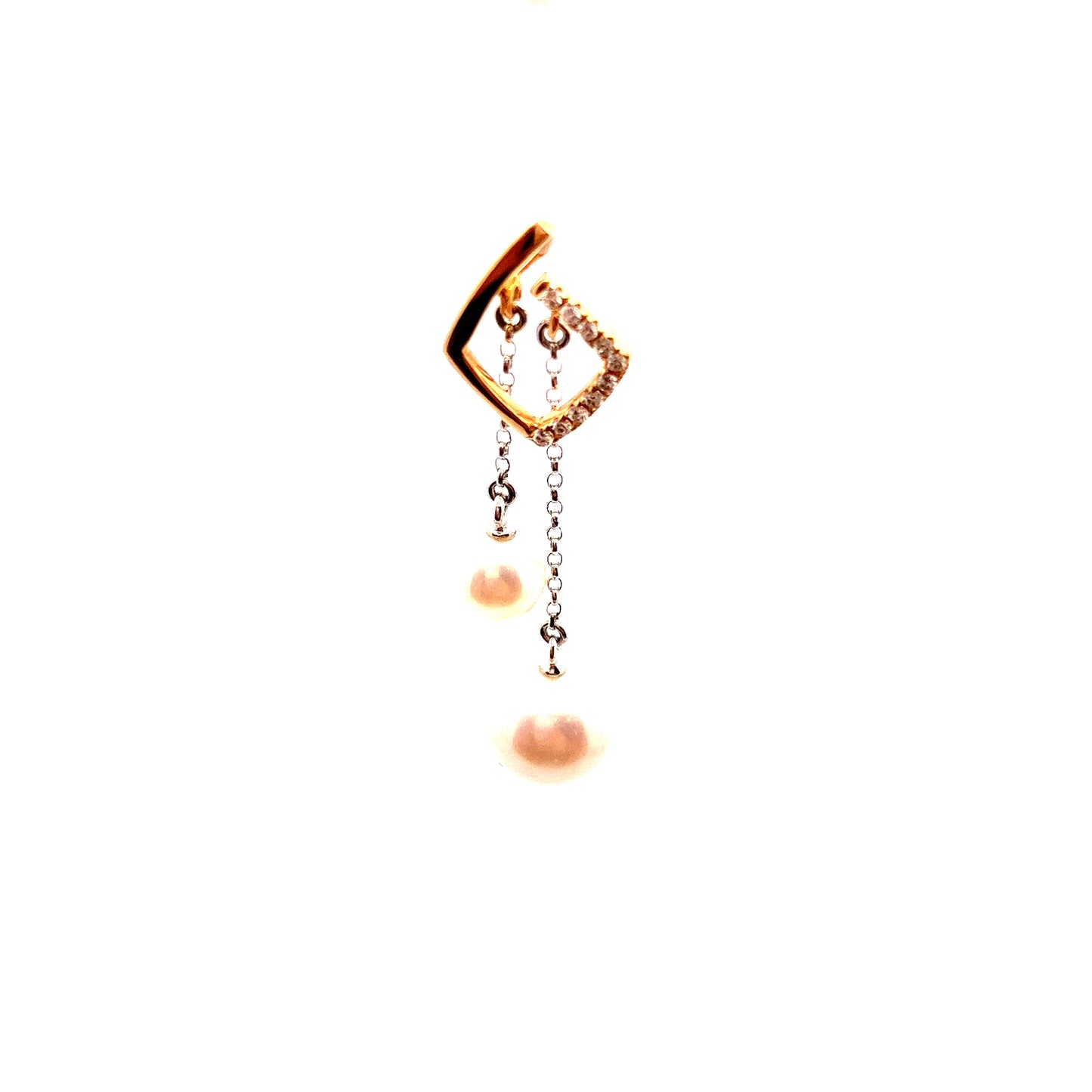 Load image into Gallery viewer, GOLD DIAMOND PENDANT ( 18K ) ( 2.36g ) - 0002323 Chain sold separately
