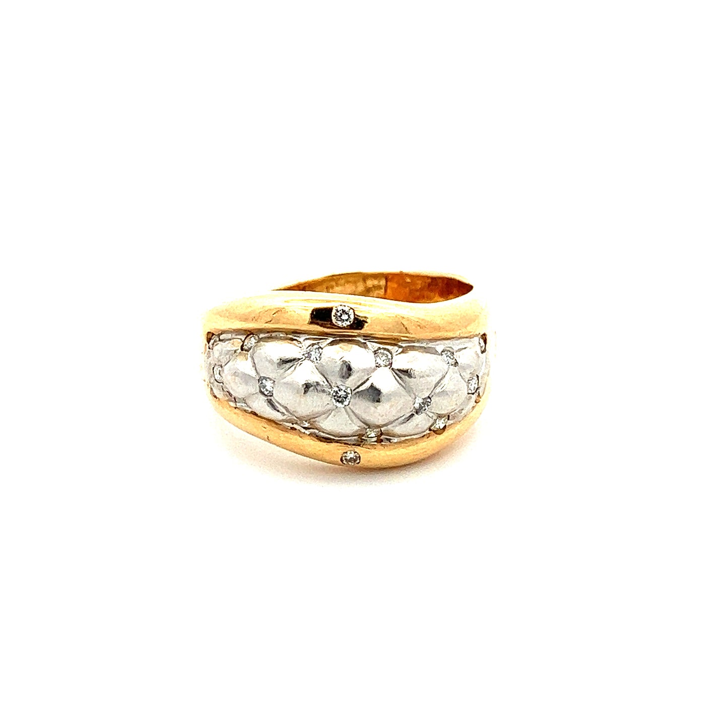 GOLD DIAMOND RING ( 14K ) ( 6.37g ) - 0002153