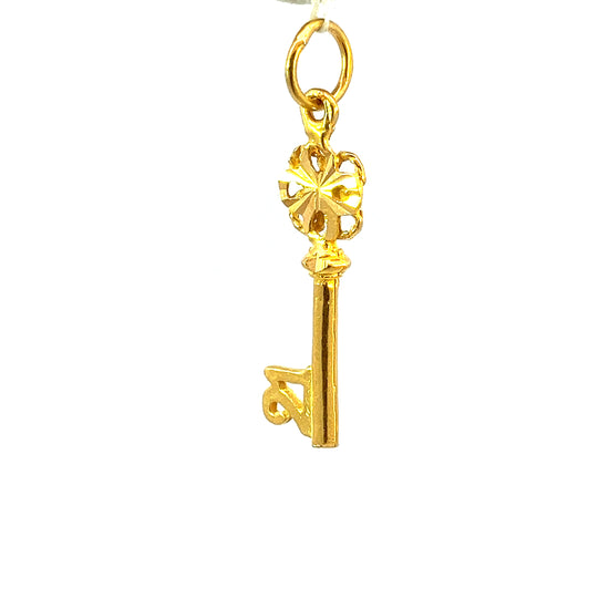 Load image into Gallery viewer, GOLD PENDANT ( 22K ) ( 1.3g ) - 0002018 Chain sold separately
