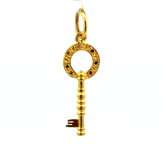 22K GOLD PENDANT - 0001929