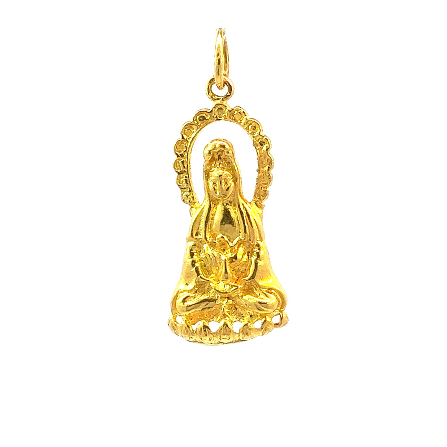 22K GOLD PENDANT - 0001897