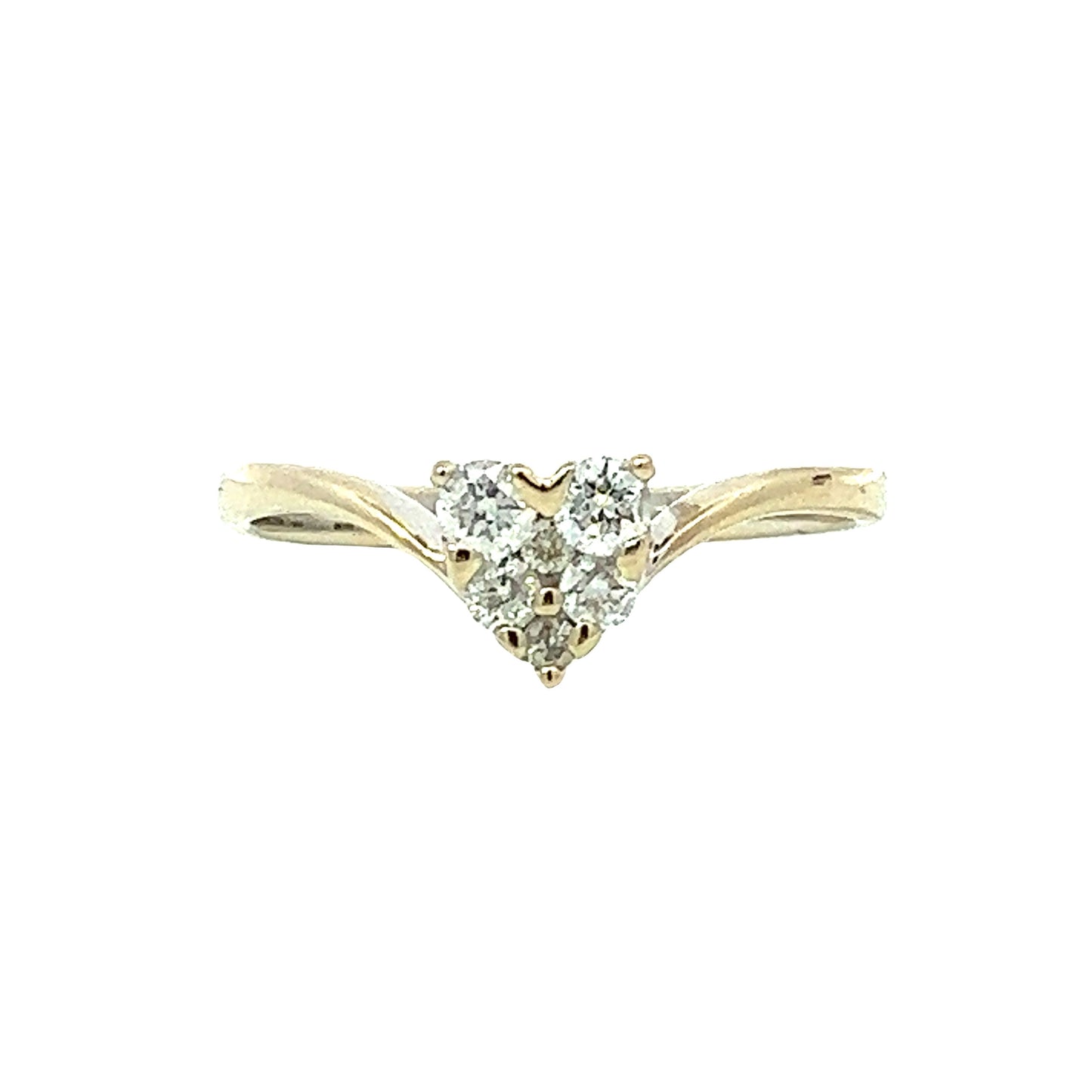 WHITE GOLD DIAMOND RING ( 18K ) - 0001481