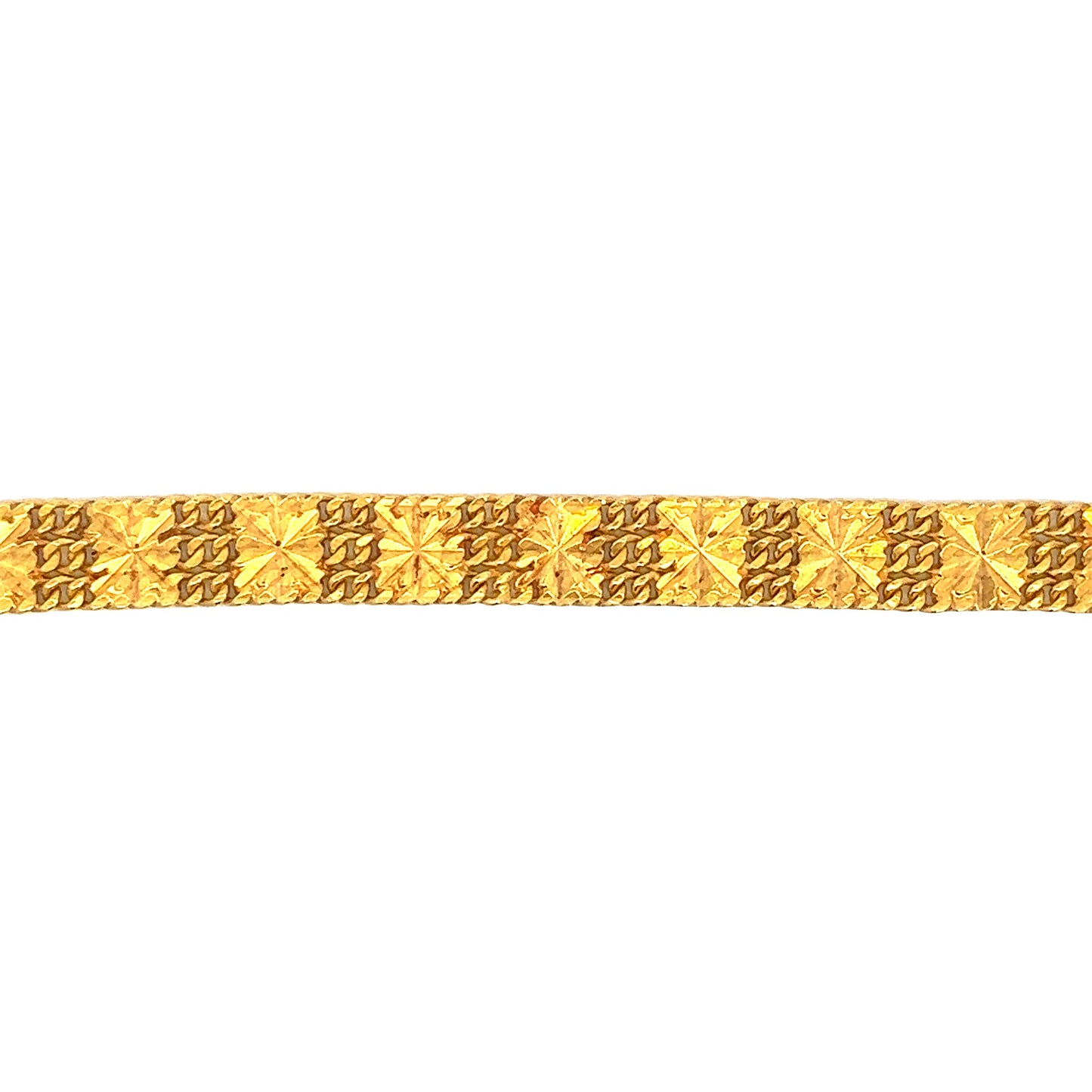 GOLD BRACELET ( 22K ) ( 15g ) - 0001229