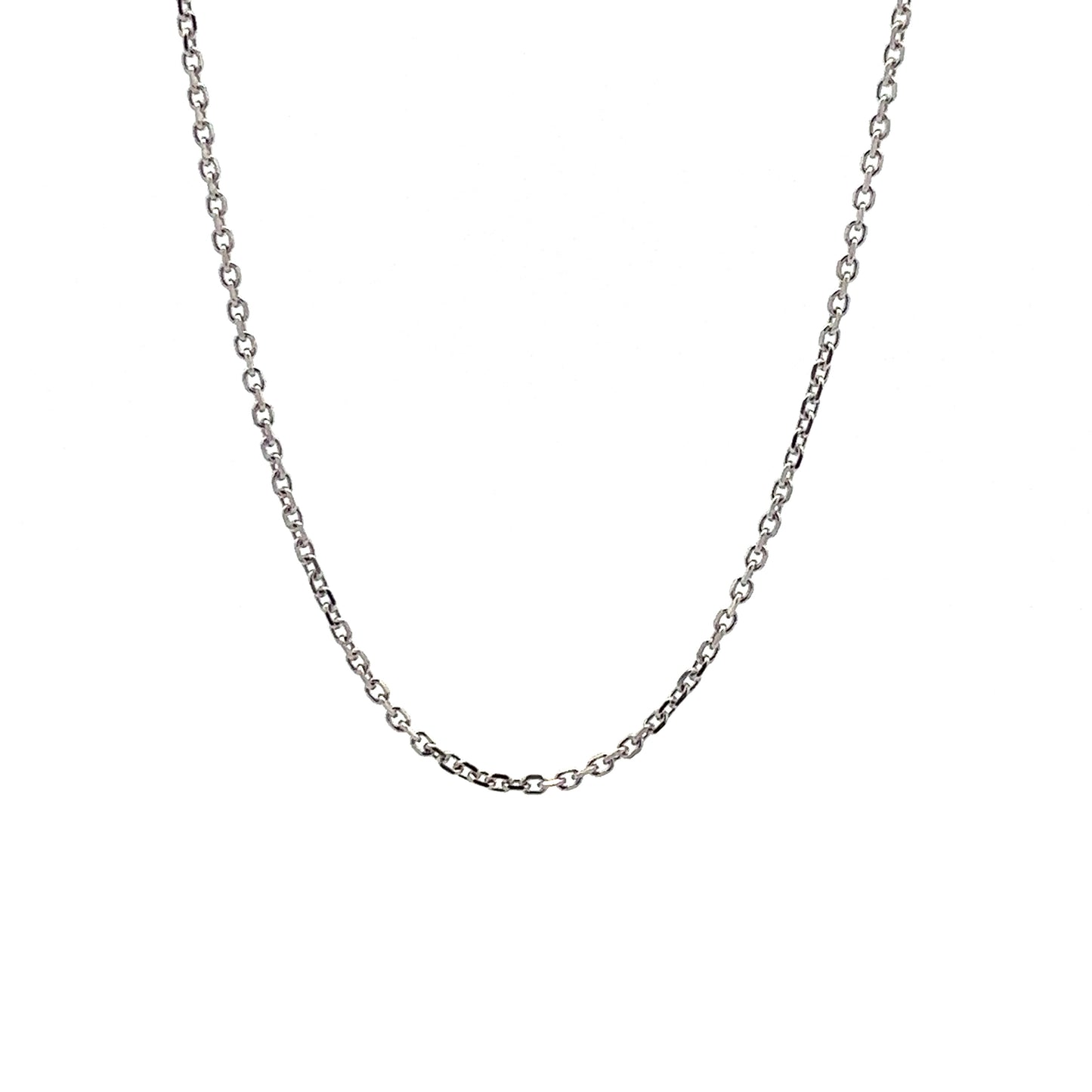 18K WHITE GOLD CHAIN - 0018882