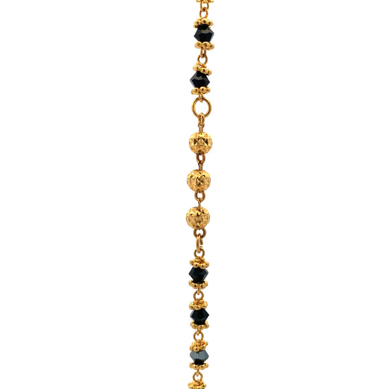 Load image into Gallery viewer, GOLD STONE CHAIN ( 22K ) - 0018572
