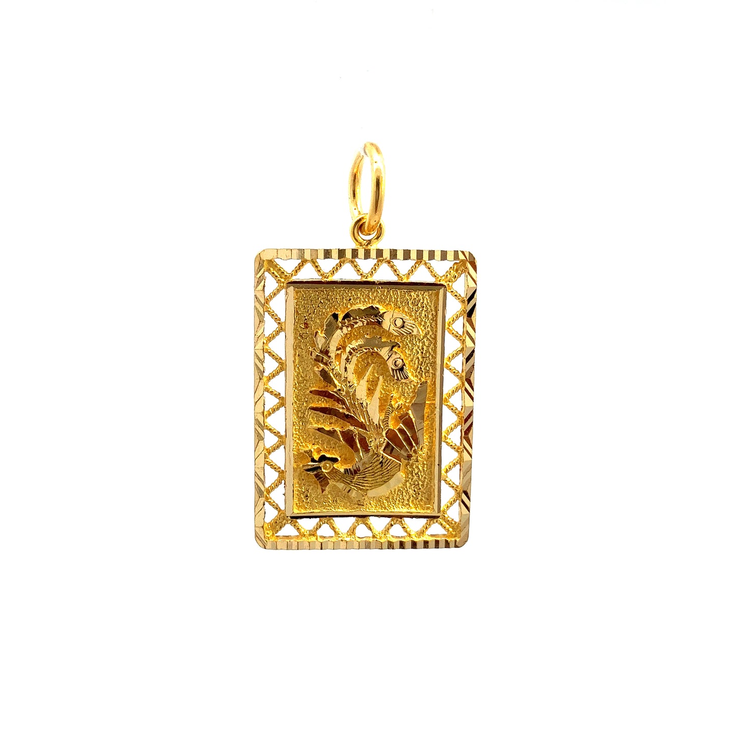 22K GOLD PENDANT - 0017930