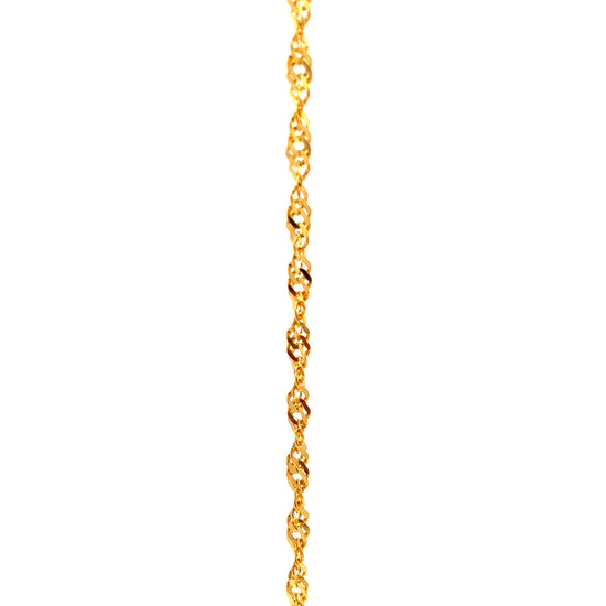 22K GOLD CHAIN - 0017097