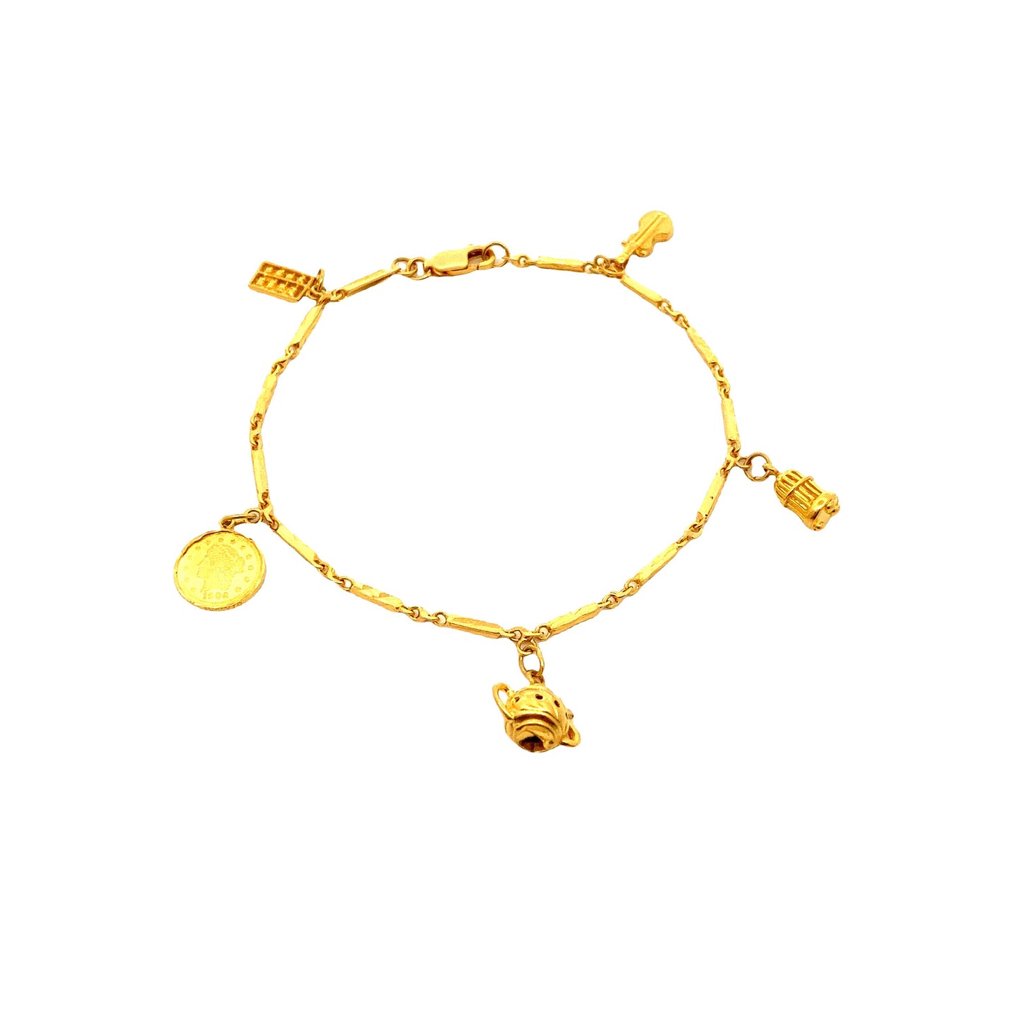 22K GOLD BRACELET - 0017055