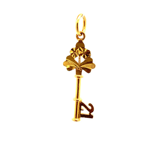 22K GOLD PENDANT - 0017639