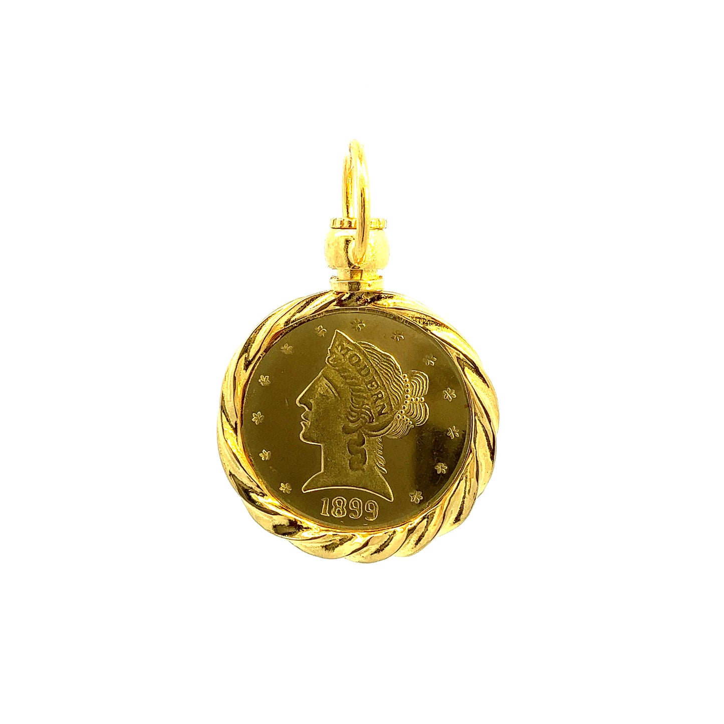 Load image into Gallery viewer, GOLD PENDANT ( 22K ) - 0017512
