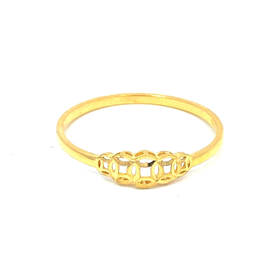 22K GOLD RING - 0016457