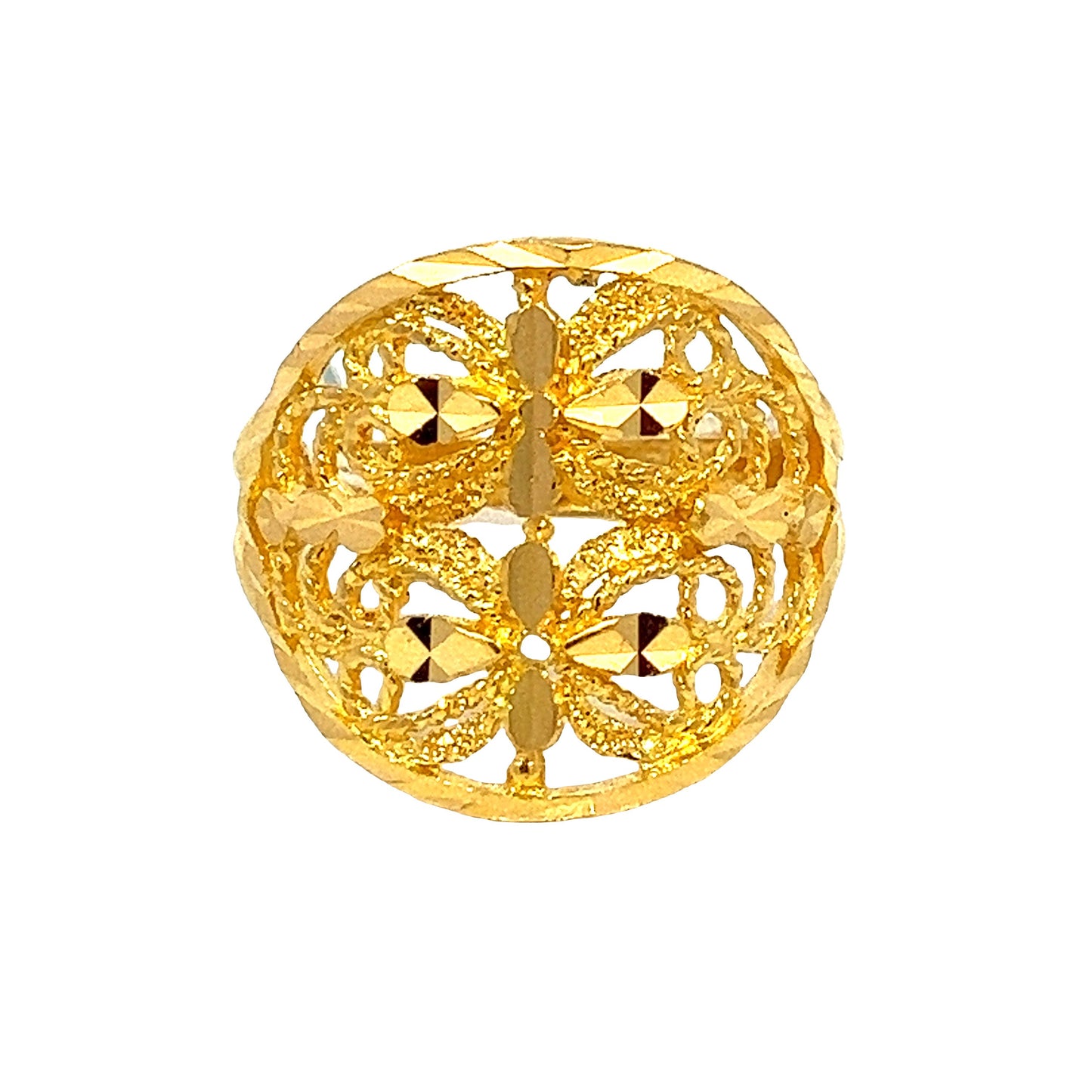 22K GOLD RING - 0016453