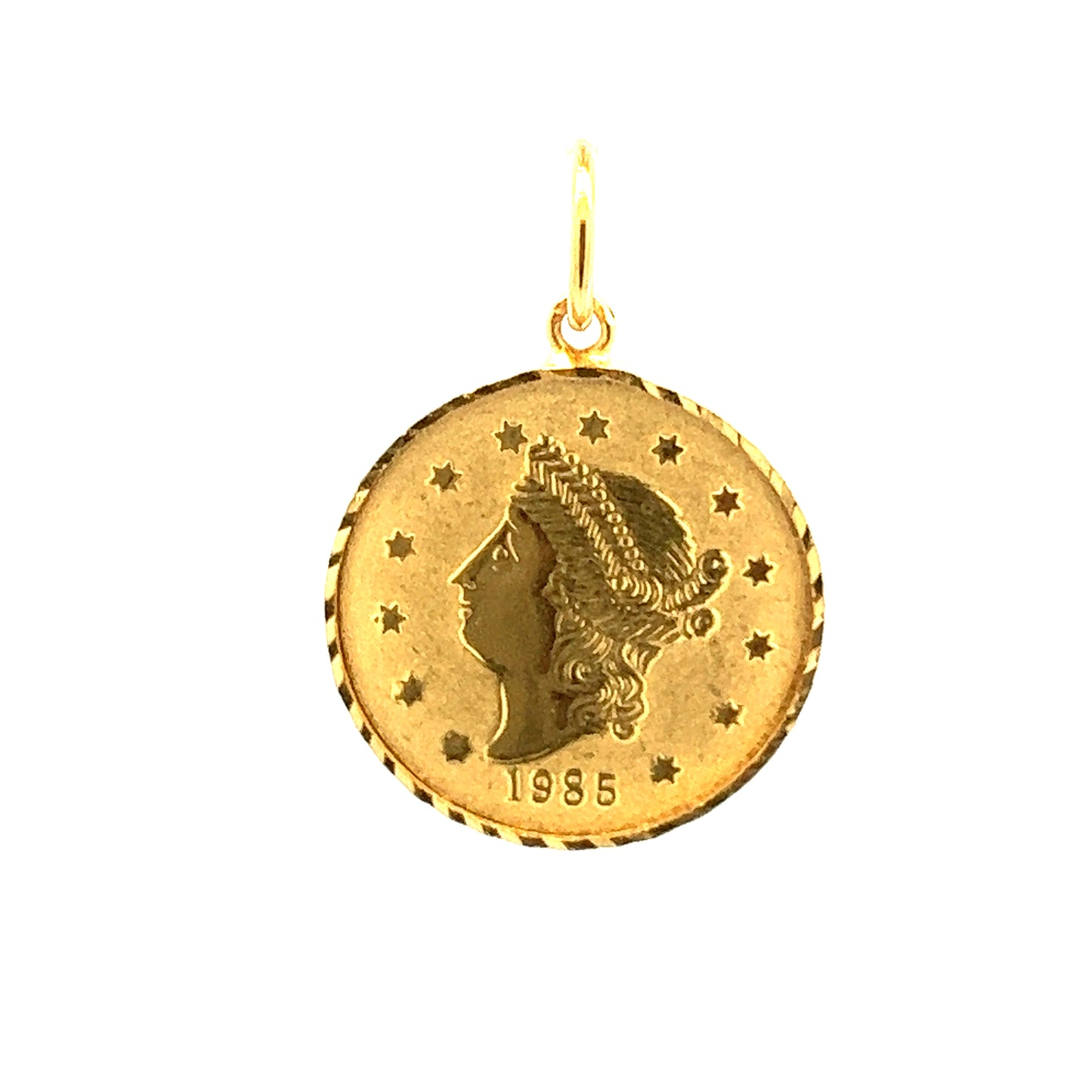 22K GOLD PENDANT - 0016796